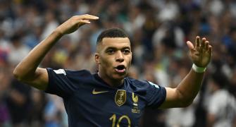 Mbappe is second person with a WC final hat-trick