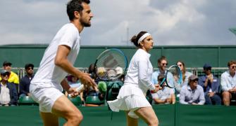 Wimbledon: Sania Mirza makes mixed doubles semis