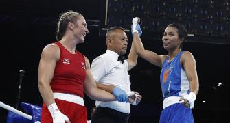 CWG: Boxer Lovlina punches her way into quarters
