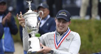 Fitzpatrick's magical moment seals U.S. Open Golf win
