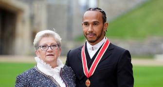 Lewis Hamilton plans to add his mother's surname