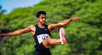 Olympian long jumper Sreeshankar bags gold in Greece