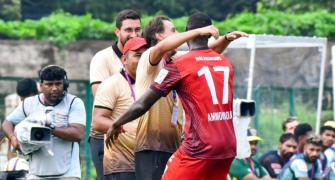 Durand Cup: Goukulam edge past Blasters in derby tie