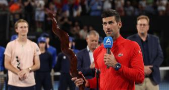 Tennis: Djokovic battles from brink for Adelaide crown