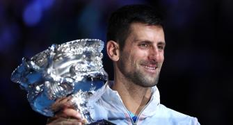 PIX: Djokovic whips Tsitsipas for 10th Aus Open crown