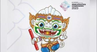 Lord Hanuman is mascot of Asian Athletics C'ships
