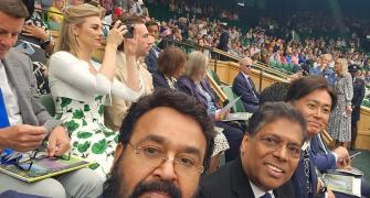 PIX: What's Mohanlal Doing At Wimbledon?
