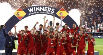 Spain beat Croatia to lift Nations League title