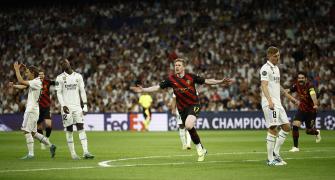 Champions League PIX: City salvage draw at Real Madrid
