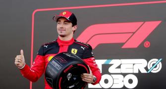 Leclerc on Mexican pole in Ferrari front-row lockout
