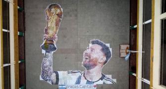 A Must See Messi Mural!