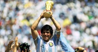 Maradona's Golden Ball trophy to be auctioned