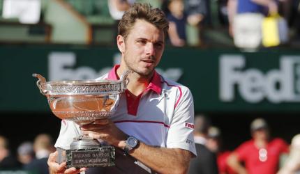 Wawrinka's crazy shorts to go right where they belong... in the museum