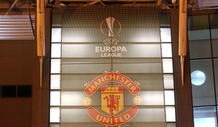 It's Manchester Utd vs Liverpool in Europa League last 16