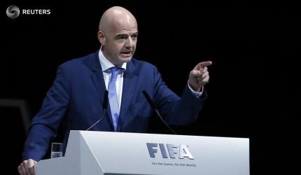 Gianni Infantino replaces Sepp Blatter as FIFA president