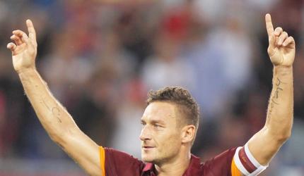 I'm playing on for two years, says 39-year-old Totti