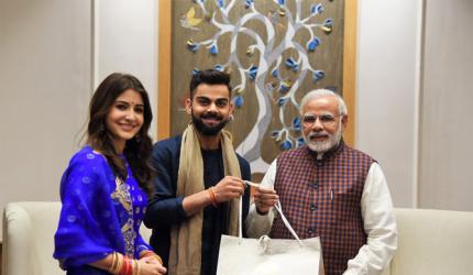 Virat, Anushka invite PM for wedding reception?