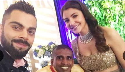 The special guest at Virushka's reception