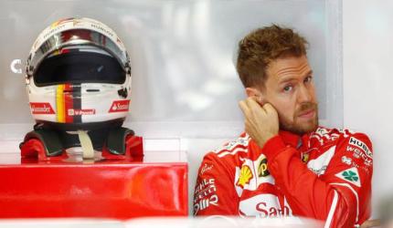 Vettel gets grid penalty after qualifying error