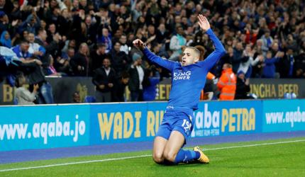 Liverpool knocked out of League Cup by Leicester