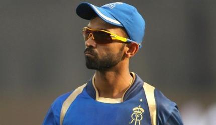 Rahane fined Rs 12 lakh for slow-over rate against MI