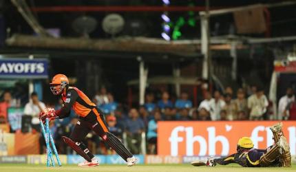 Rana's silly dismissal turned the match Sunrisers's way: Karthik