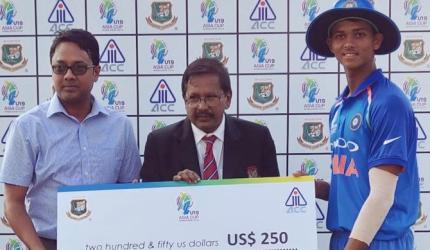 Under-19 Asia Cup: India's Yashasvi, spinners star in victory