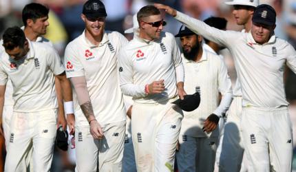 PHOTOS: Moeen sends India crashing as England seal series