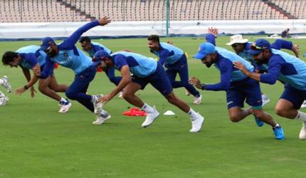 Team India's new fitness drill to increase speed