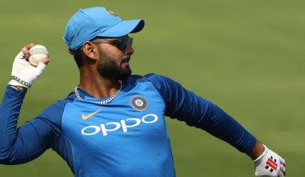 'Pant needs to improve throwing technique, outfielding'