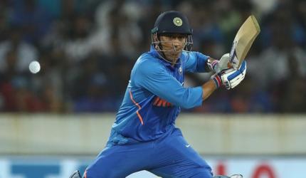 PHOTOS: Dhoni, Jadhav star in India's win