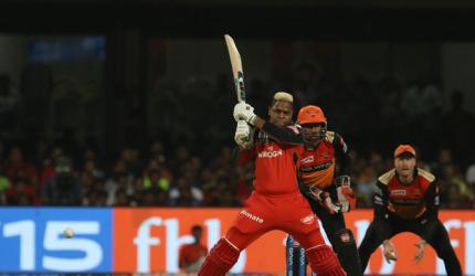 IPL PICS: Hetmyer, Mann power RCB to win over SRH