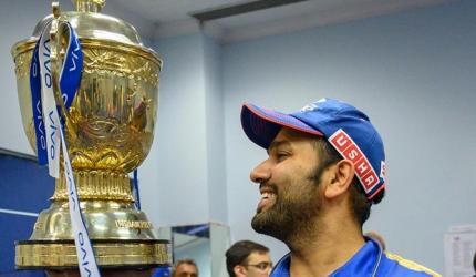 WATCH: Rohit's victory rap to celebrate IPL win