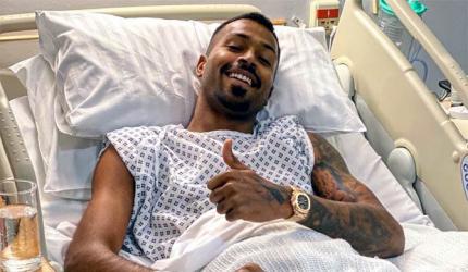 Hardik undergoes successful back surgery in London