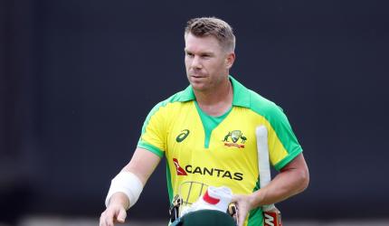 Finch backs Warner to open in T20 WC despite IPL woes