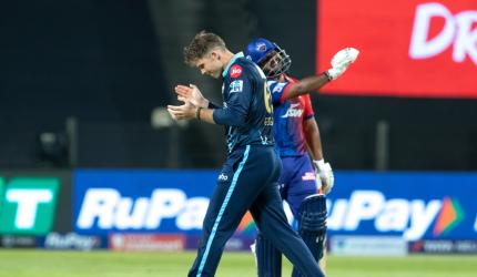 IPL PIX: Ferguson, Gill star in Titans' win over DC