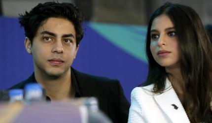 Aryan, Suhana, Kaviya At IPL Auction