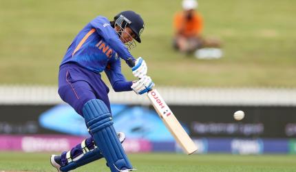 PIX: Mandhana, Harmanpreet sizzle as India whip WI