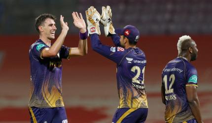 IPL PHOTOS: KKR stay alive with thumping win over MI