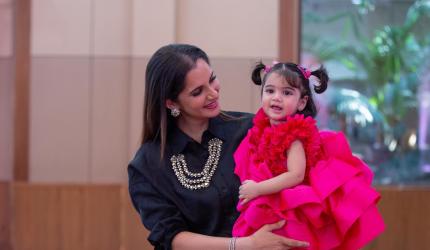 Sania's 'Kitty Doll' Turns 1!