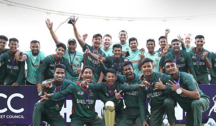 Bangladesh crush UAE to win U-19 Asia Cup