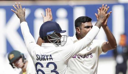 PIX: Ashwin magic as India pummel Australia in Nagpur