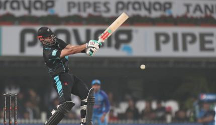 PICS: New Zealand prove too good for India in 1st T20I