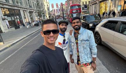 PIX: Team India's London Adventure