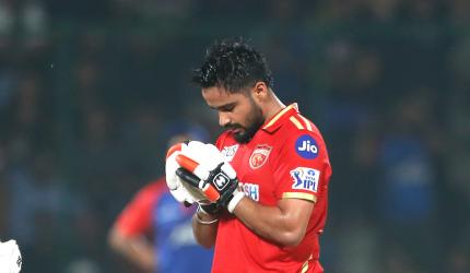 PIX Prabhsimran's ton keeps Punjab alive; DC ousted