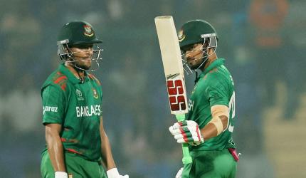 PICS: Asalanka's ton in vain as Bangladesh beat SL