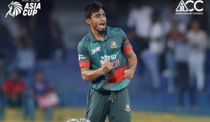 Bangladesh's Tanzim fined for verbal spat