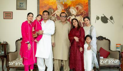 Sania Mirza Celebrates Eid With Family