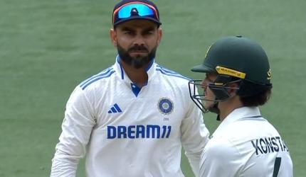 Kohli and Konstas: From shoulder barge to buddies?