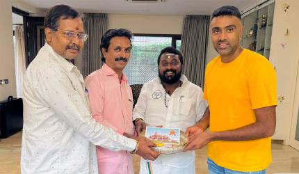 Ashwin Gets Ram Temple Invite